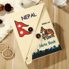 Dear Folio Ins Nepal Journal in Nepal Flag design.