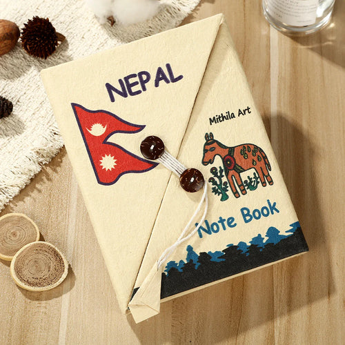 Dear Folio Ins Nepal Journal in Nepal Flag design.