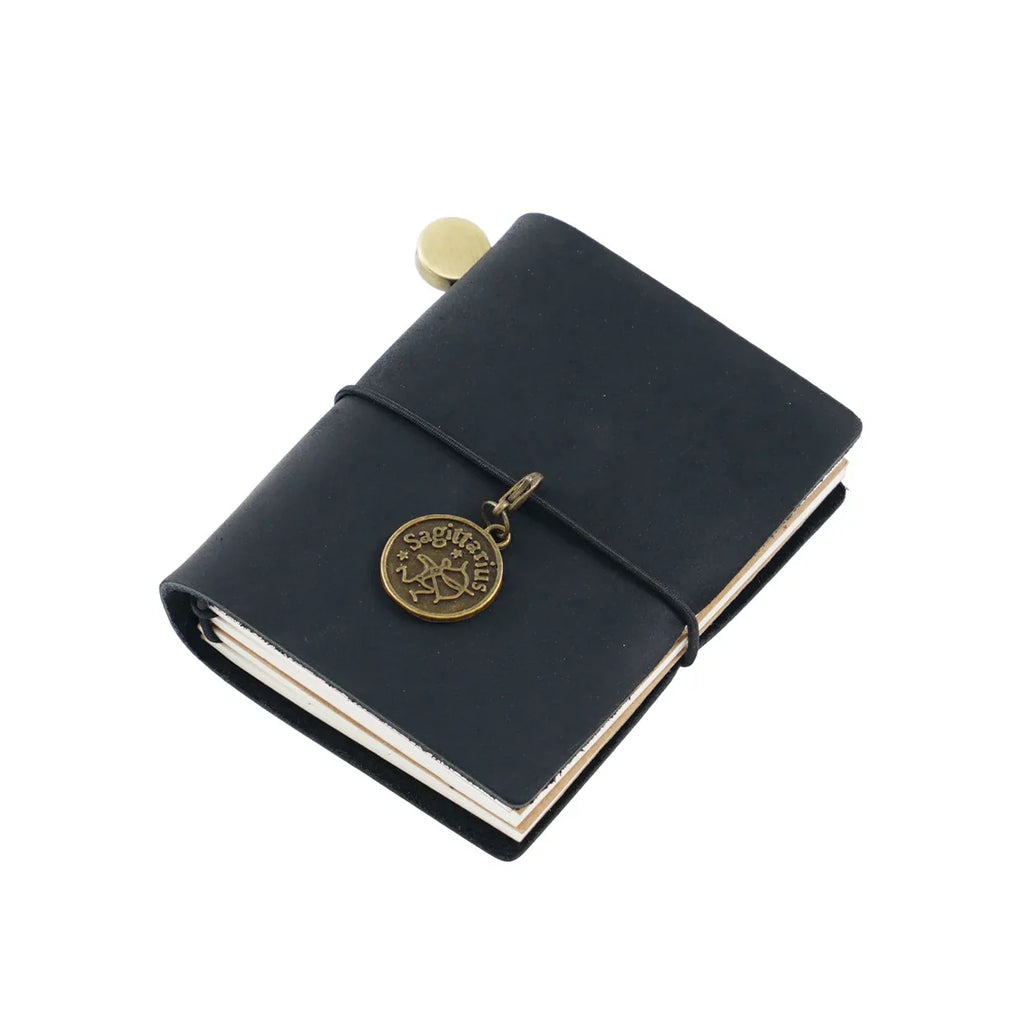 Dear Folio Pocket Traveler Wrap Journal in ebony.