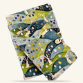 Bunny Meadow Wrap Notebook, clean hero product view