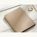 Dear Folio Soft Pebble A5 Notebook in sand beige.