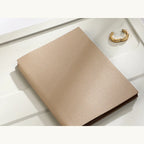 Dear Folio Soft Pebble A5 Notebook in sand beige.